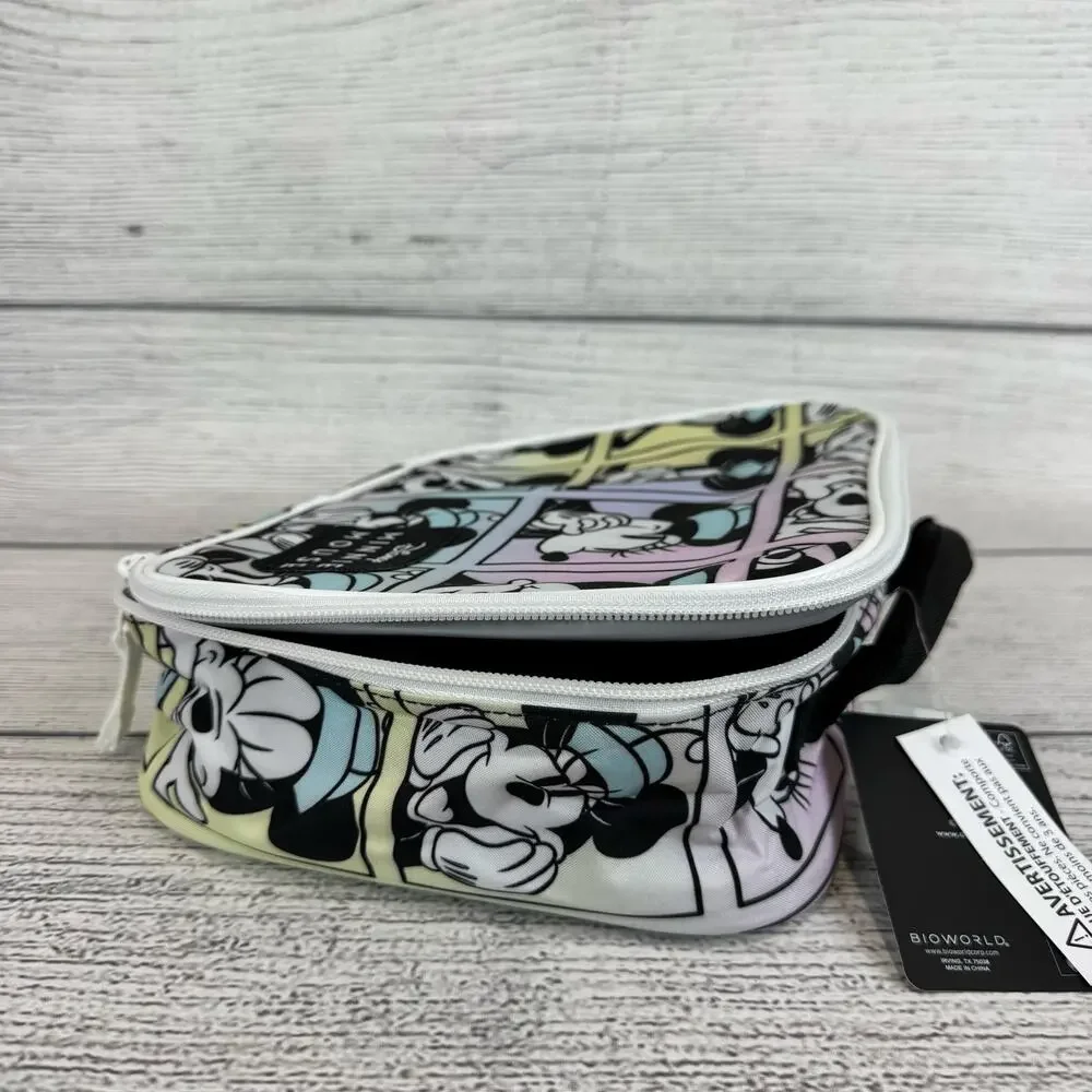 Minnie Mouse Girl's Graphic School Backpack & Lunchbox Set